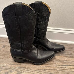Black womens Shyanne cowboy boots